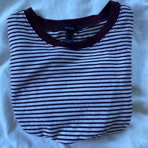 Long sleeve cropped top